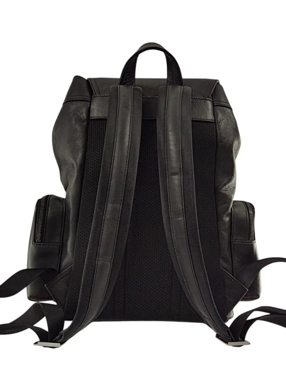 Michael Kors Henry Leather Backpack Black